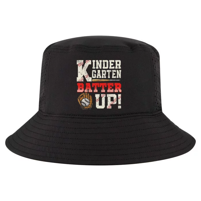 Kindergarten Back To School Batter Up Baseball Students Cool Comfort Performance Bucket Hat