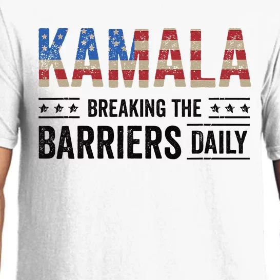 Kamala Breaking The Barriers Daily Kamala Harris Pajama Set