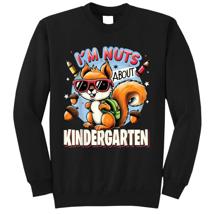 Kindergarten Back To School 1st Day Of Kindergarten Squirrel Sweatshirt