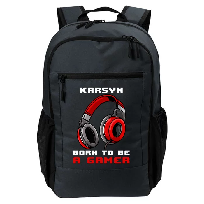 Karsyn Born To Be A Gamer Personalized Gift Daily Commute Backpack