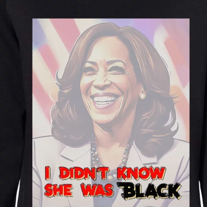 Kamala Black Trump Meme Trend Womens California Wash Sweatshirt