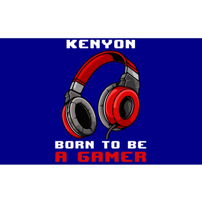 Kenyon Born To Be A Gamer Personalized Gift Bumper Sticker