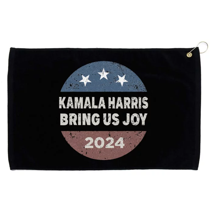 Kamala Bring Us Joy Kamala Harris 2024 Grommeted Golf Towel