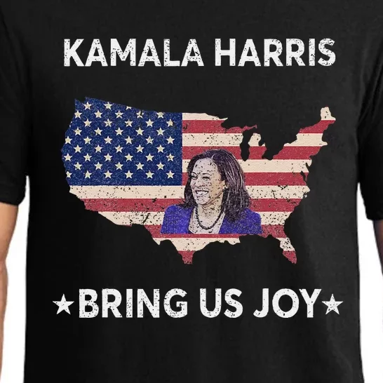 Kamala Bring Us Joy Voting Kamala Harris For President 47th Pajama Set