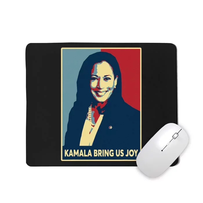 Kamala Bring Us Joy Voting Kamala Harris For President 47th Mousepad