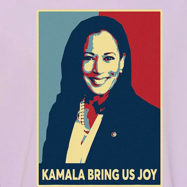 Kamala Bring Us Joy Voting Kamala Harris For President 47th Garment-Dyed Sweatshirt