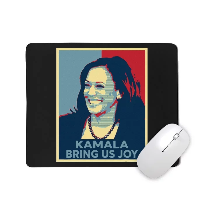 Kamala Bring Us Joy Voting Kamala Harris For President 47th Mousepad