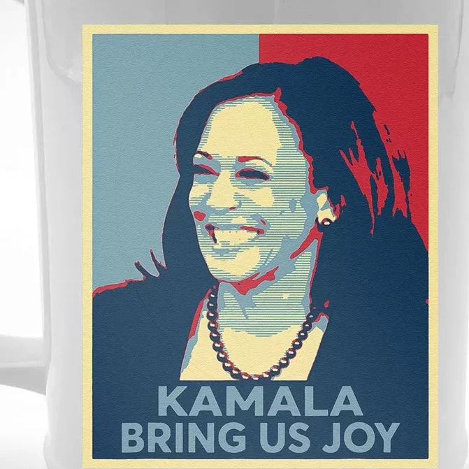 Kamala Bring Us Joy Voting Kamala Harris For President 47th Front & Back Beer Stein