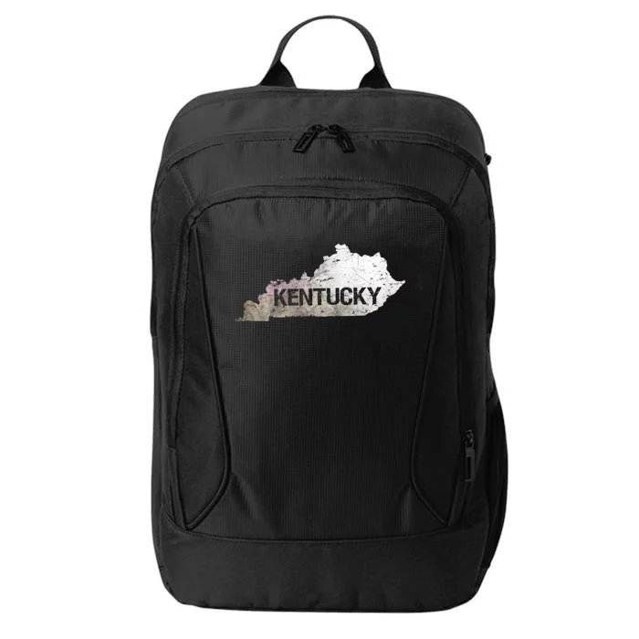 Kentucky Bourbon Vintage State Map Home Outline Derby Funny Gift City Backpack