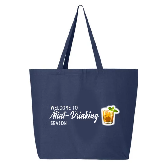 Kentucky Bourbon Whiskey Mint Julep Derby Day Ing Gift 25L Jumbo Tote