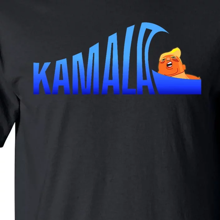 Kamala Blue Wave Over Trump Harris For President Tall T-Shirt