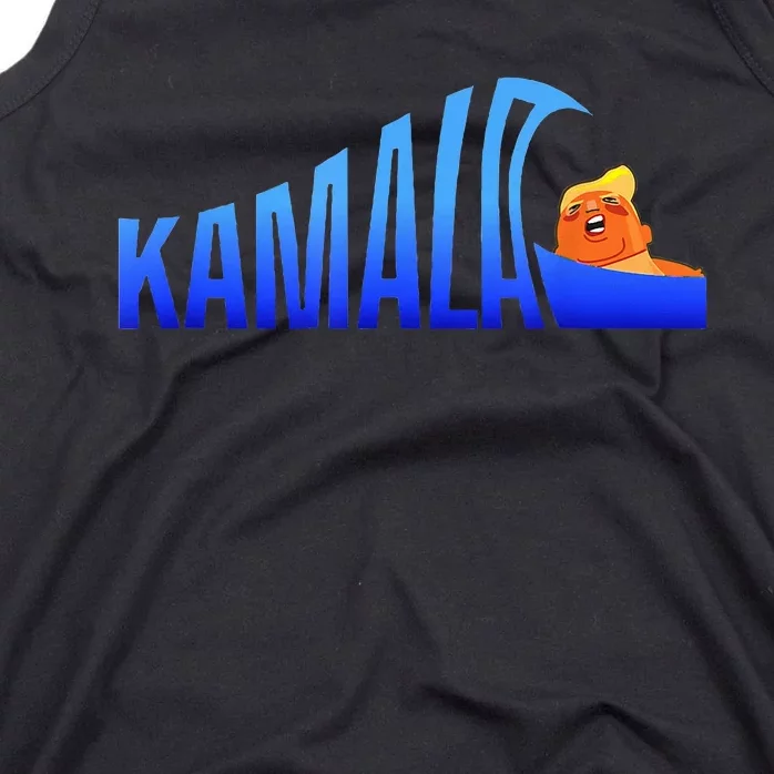 Kamala Blue Wave Over Trump Harris For President Tank Top