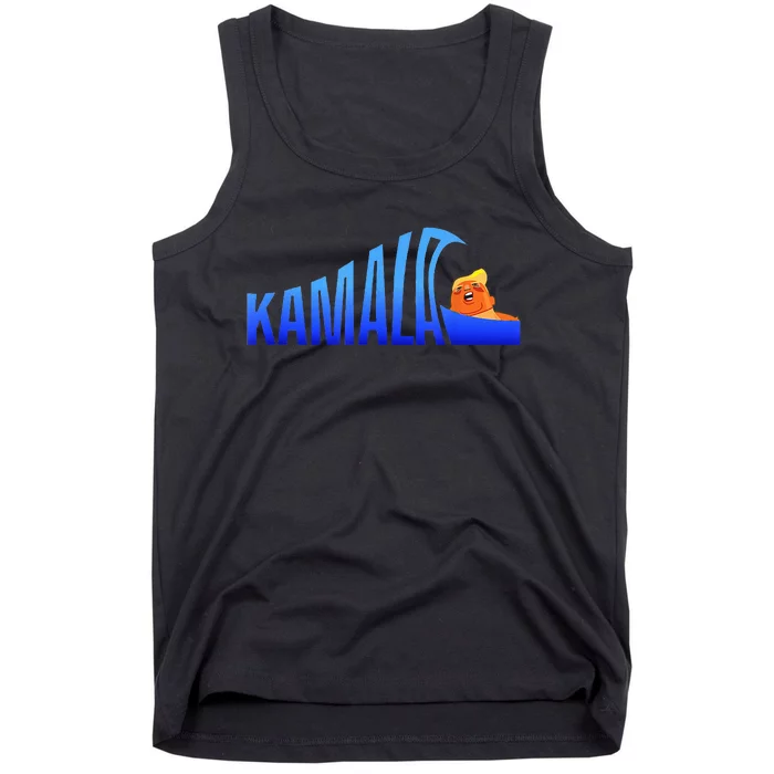 Kamala Blue Wave Over Trump Harris For President Tank Top