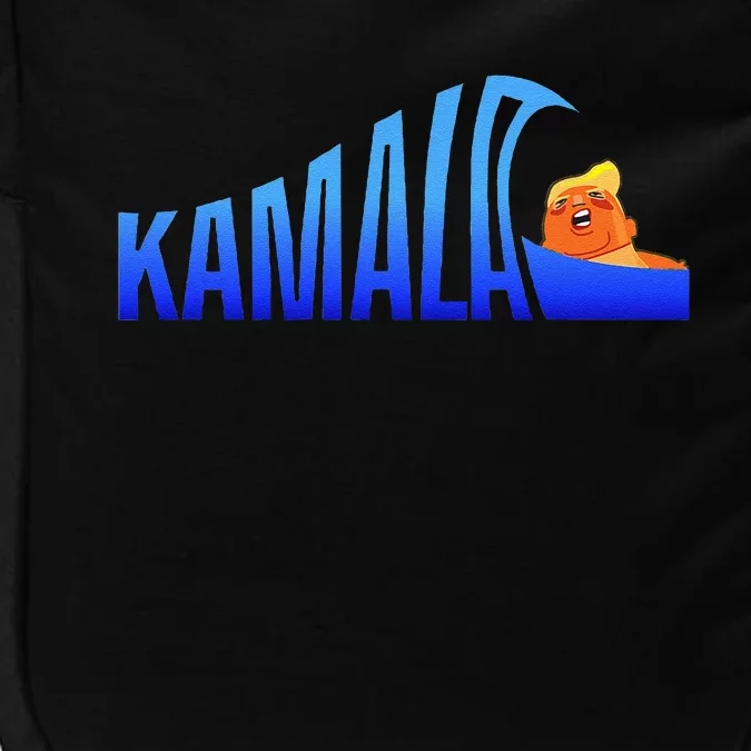 Kamala Blue Wave Over Trump Harris For President Gift Impact Tech Backpack