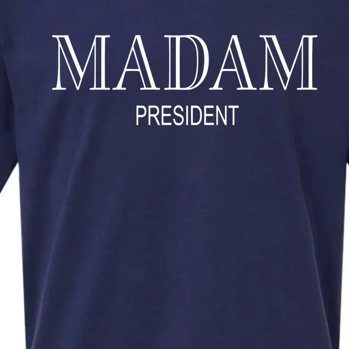 Kalani Brown Wearing Madam President Sueded Cloud Jersey T-Shirt