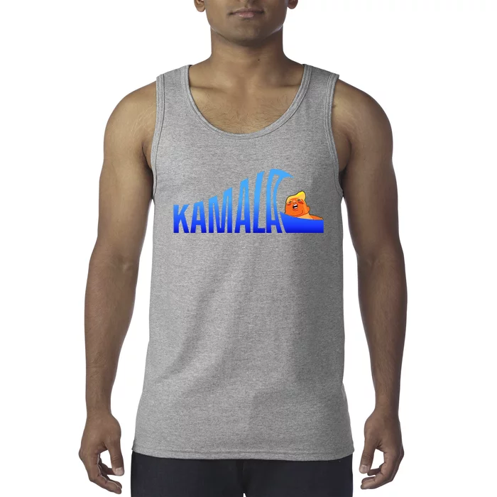 Kamala Blue Wave Over Trump Harris For President Tank Top