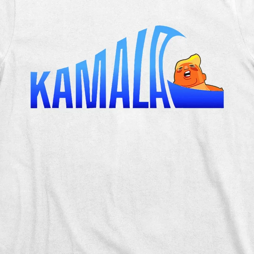 Kamala Blue Wave Over Trump Harris For President T-Shirt