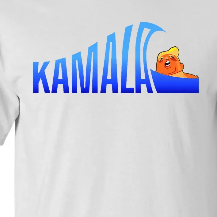 Kamala Blue Wave Over Trump Harris For President Tall T-Shirt