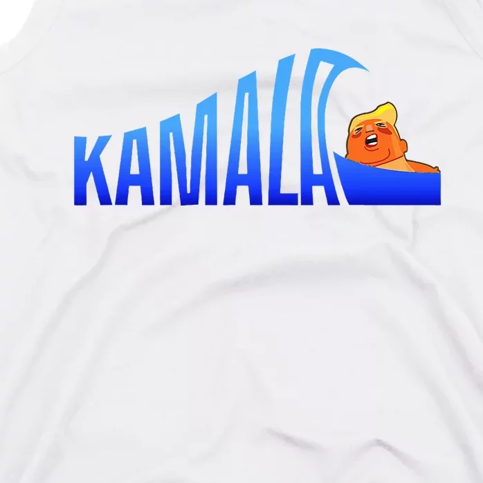 Kamala Blue Wave Over Trump Harris For President Tank Top