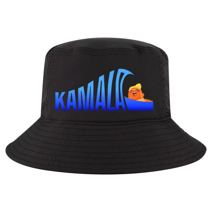 Kamala Blue Wave Over Trump Harris For President Cool Comfort Performance Bucket Hat