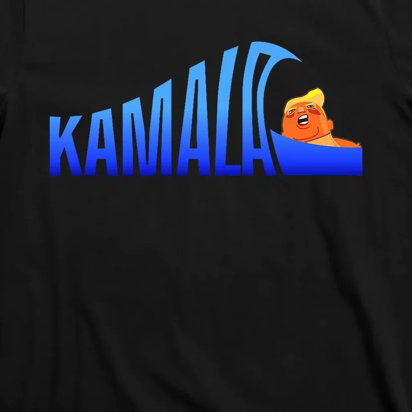 Kamala Blue Wave Over Trump Harris For President T-Shirt