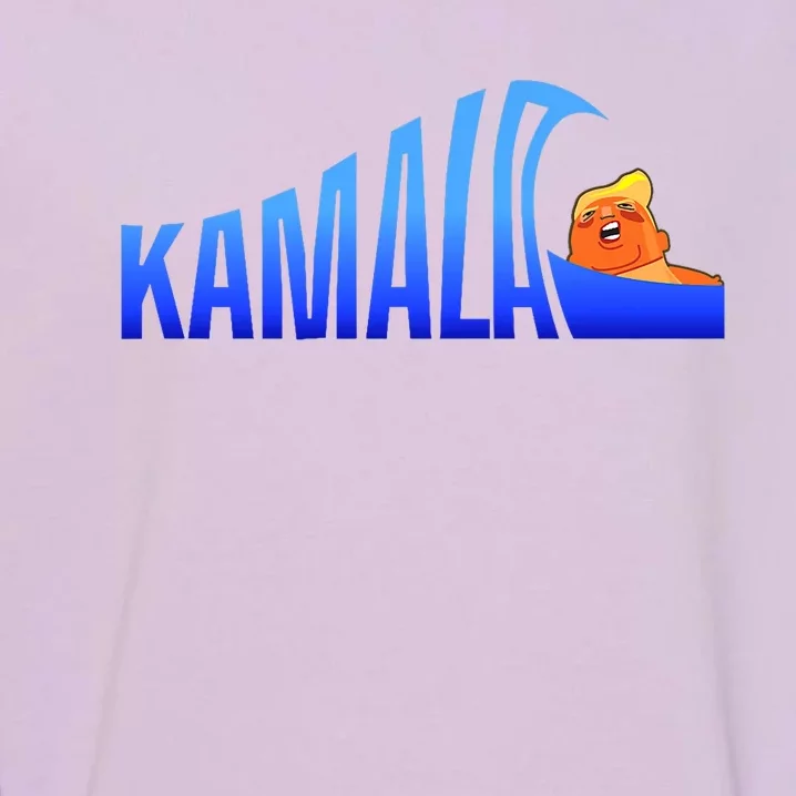 Kamala Blue Wave Over Trump Harris For President Garment-Dyed Sweatshirt