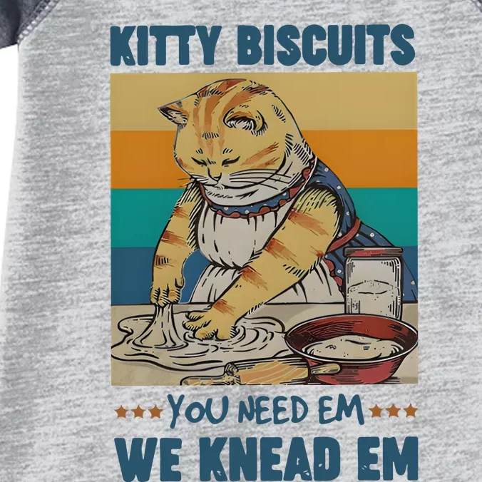 Kitty Biscuits You Need Em We Knead Em Infant Baby Jersey Bodysuit