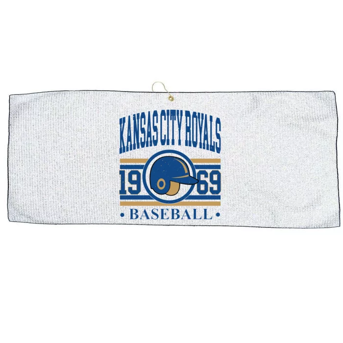 Kansas City 1969 Baseball Team Supporter Large Microfiber Waffle Golf Towel