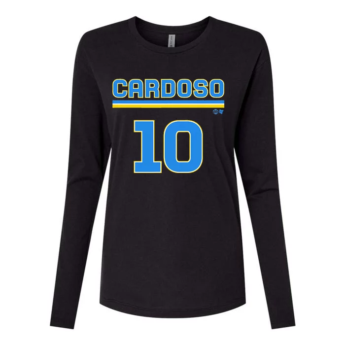 Kamilla Cardoso 10 Chicago Basketball Womens Cotton Relaxed Long Sleeve T-Shirt