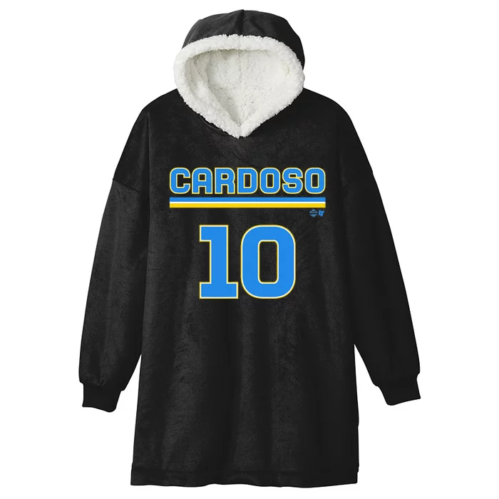 Kamilla Cardoso 10 Chicago Basketball Hooded Wearable Blanket