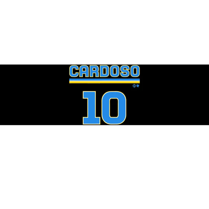 Kamilla Cardoso 10 Chicago Basketball Bumper Sticker