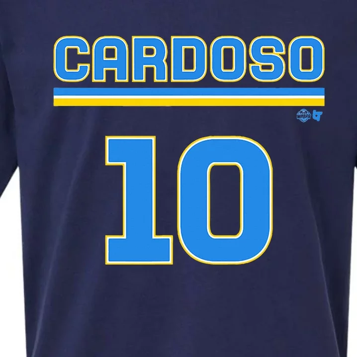 Kamilla Cardoso 10 Chicago Basketball Sueded Cloud Jersey T-Shirt