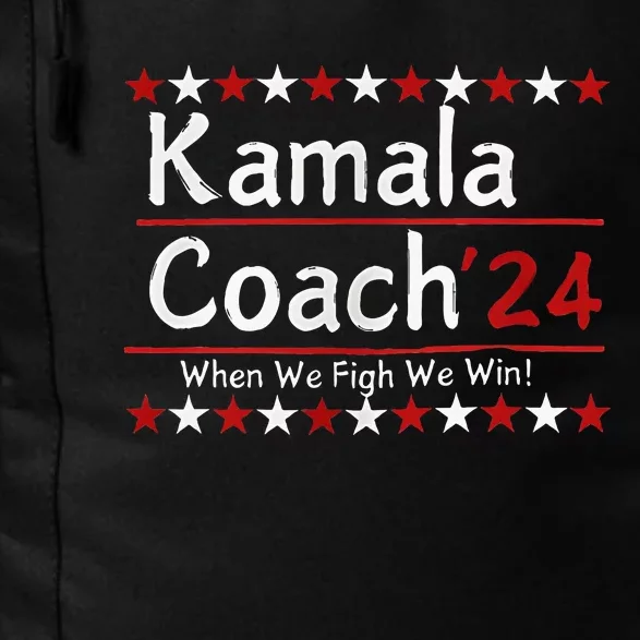 Kamala Coach 24 When We Fight We Win American Gift Women Daily Commute Backpack