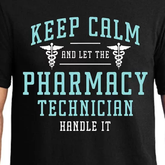 Keep Calm And Loves Health Care Medicine Pharmacy Technician Pajama Set