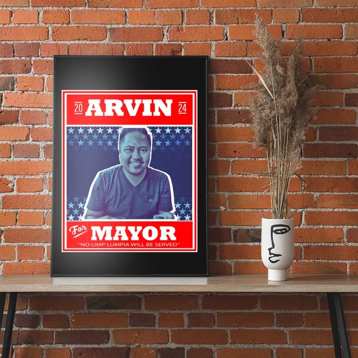 Kapu Coffee Arvin For Mayor Poster