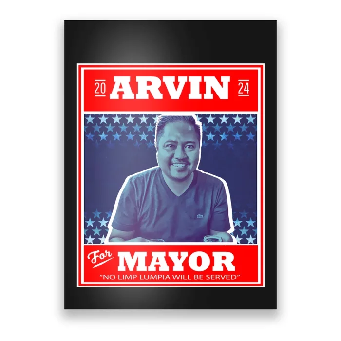 Kapu Coffee Arvin For Mayor Poster