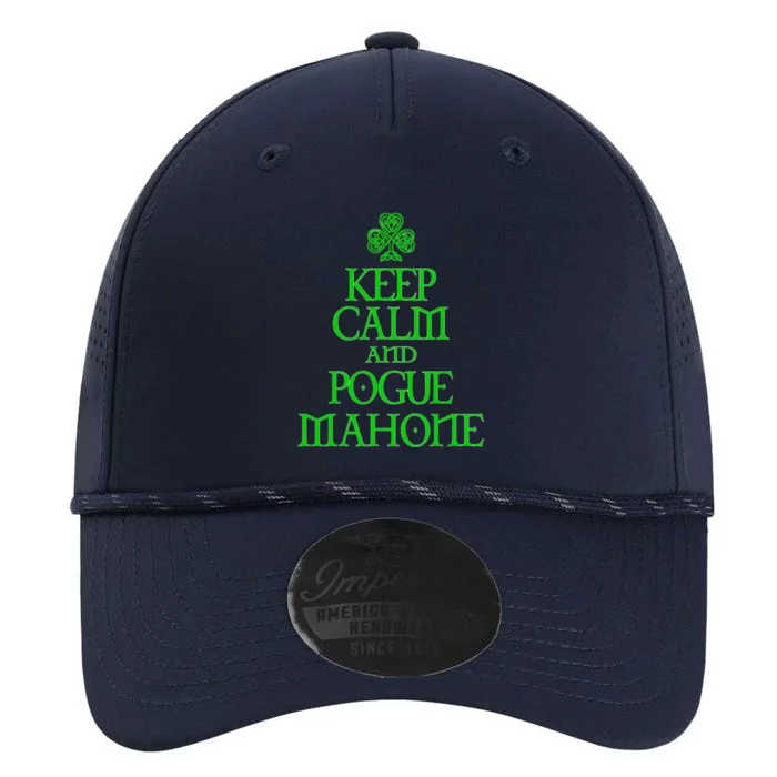 Keep Calm and Pogue Mahone funny Irish Celtic Performance The Dyno Cap