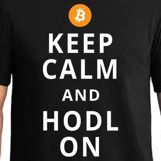 Keep Cam And Hodl On Bitcoin Pajama Set