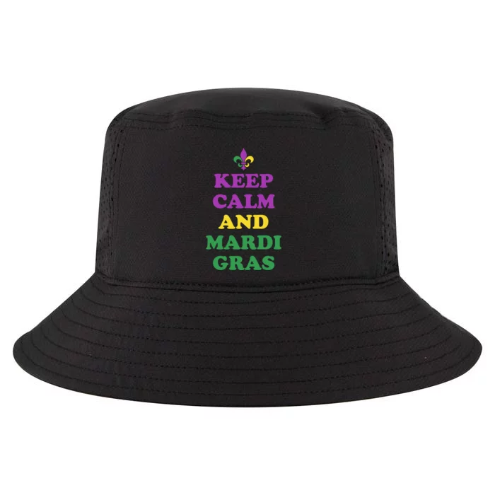 Keep Calm And Mardi Gras Festive Cool Comfort Performance Bucket Hat