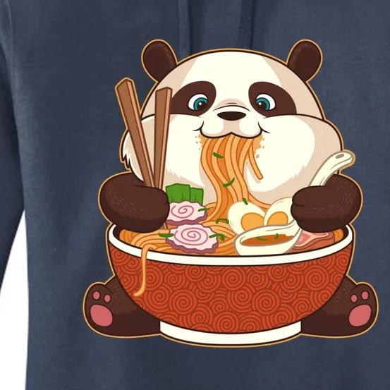 Kawaii Cute Anime Panda Otaku Japanese Ramen Noodles Gift Women's Pullover Hoodie