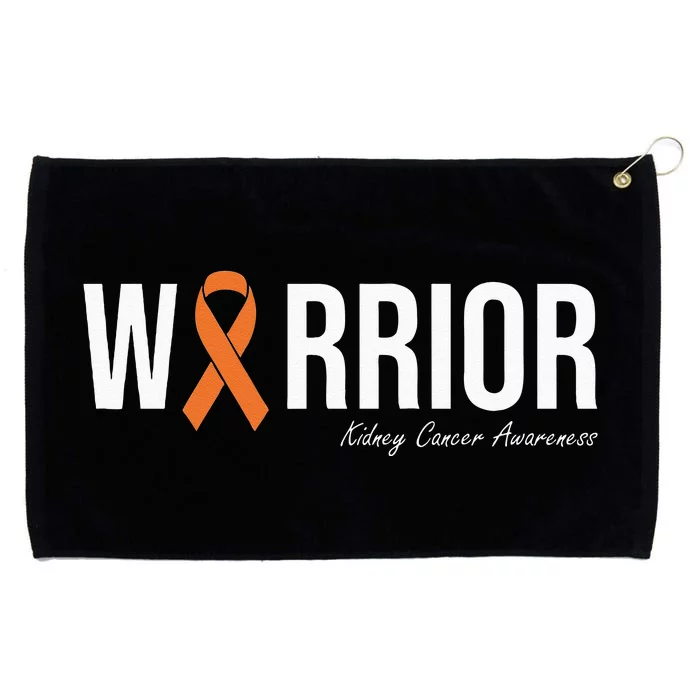 Kidney Cancer Awareness Orange Ribbon Grommeted Golf Towel