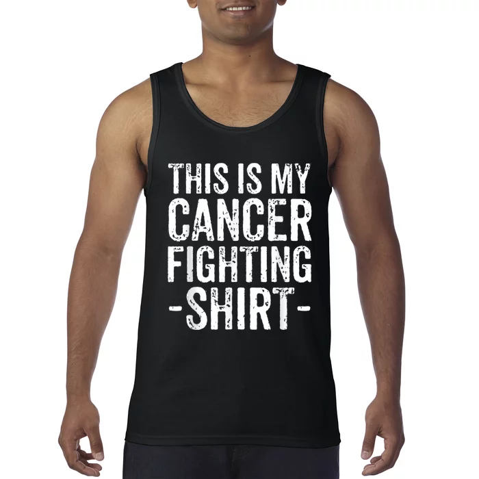 Kidney Cancer Awareness This Is My Cancer Fighting Orange Tank Top