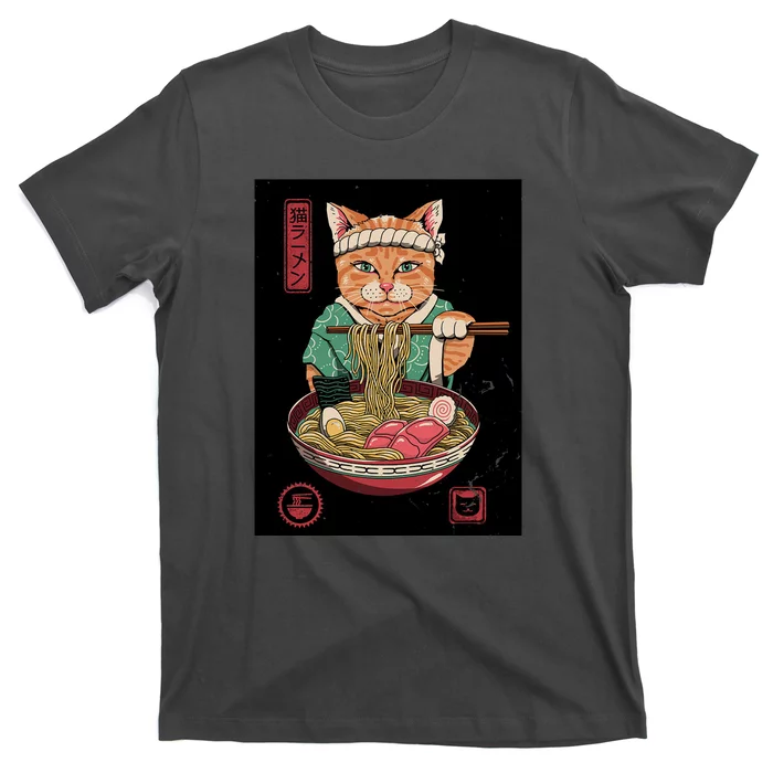 Kawaii Cat Anime T-Shirt