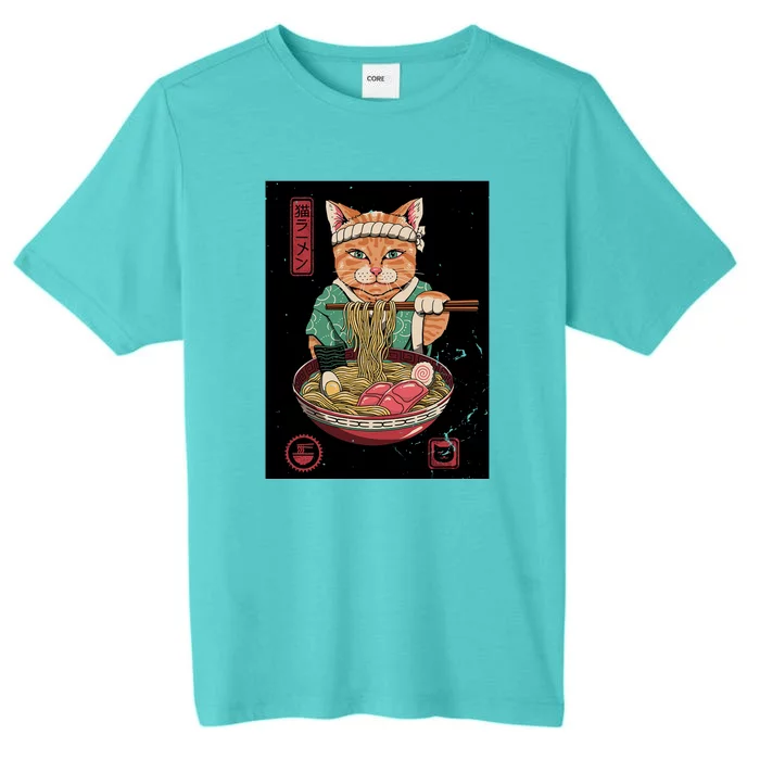 Kawaii Cat Anime ChromaSoft Performance T-Shirt