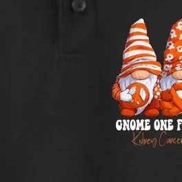 Kidney Cancer Awareness Month Orange Ribbon Gnomies Support Dry Zone Grid Performance Polo