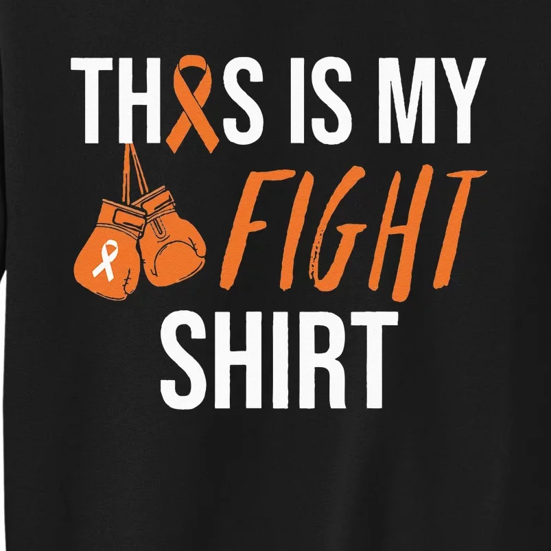 Kidney Cancer Awareness Orange Ribbon Sweatshirt