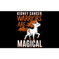 Kidney Cancer Awareness Supporter Warrior Unicorn Lover Gift Bumper Sticker