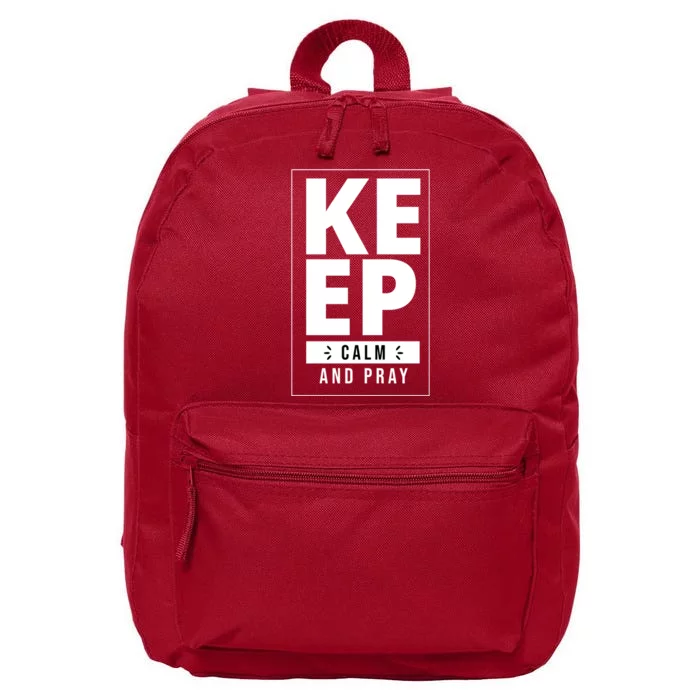 Keep Calm And Party Funny Slogan 16 in Basic Backpack