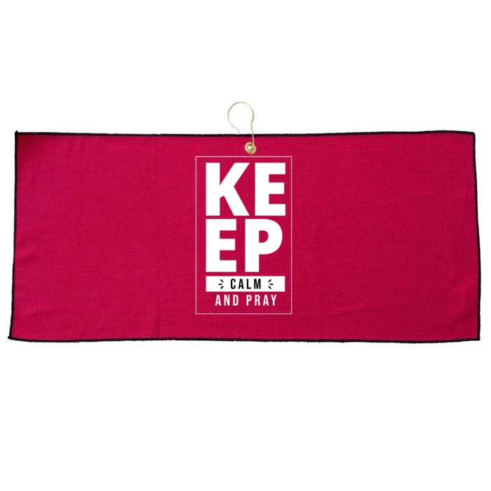 Keep Calm And Party Funny Slogan Large Microfiber Waffle Golf Towel