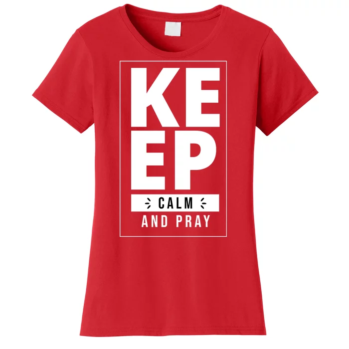 Keep Calm And Party Funny Slogan Women's T-Shirt